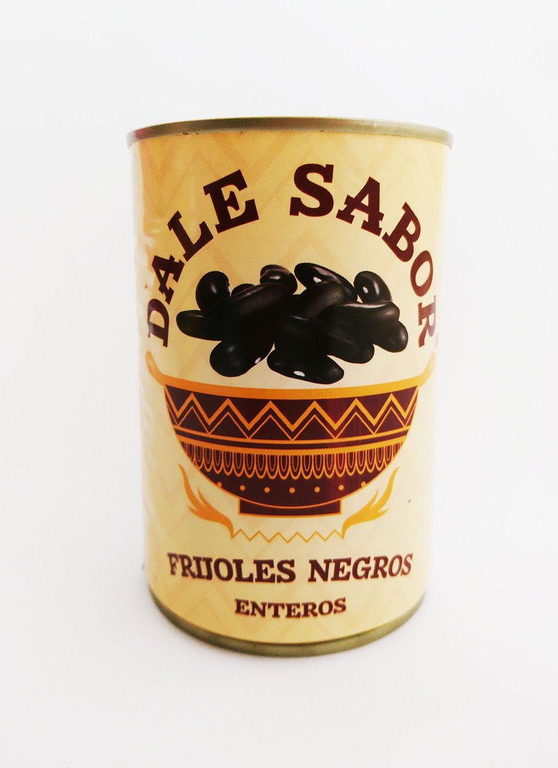 Schwarze Bohnen,gekocht, Dale Sabor 400g