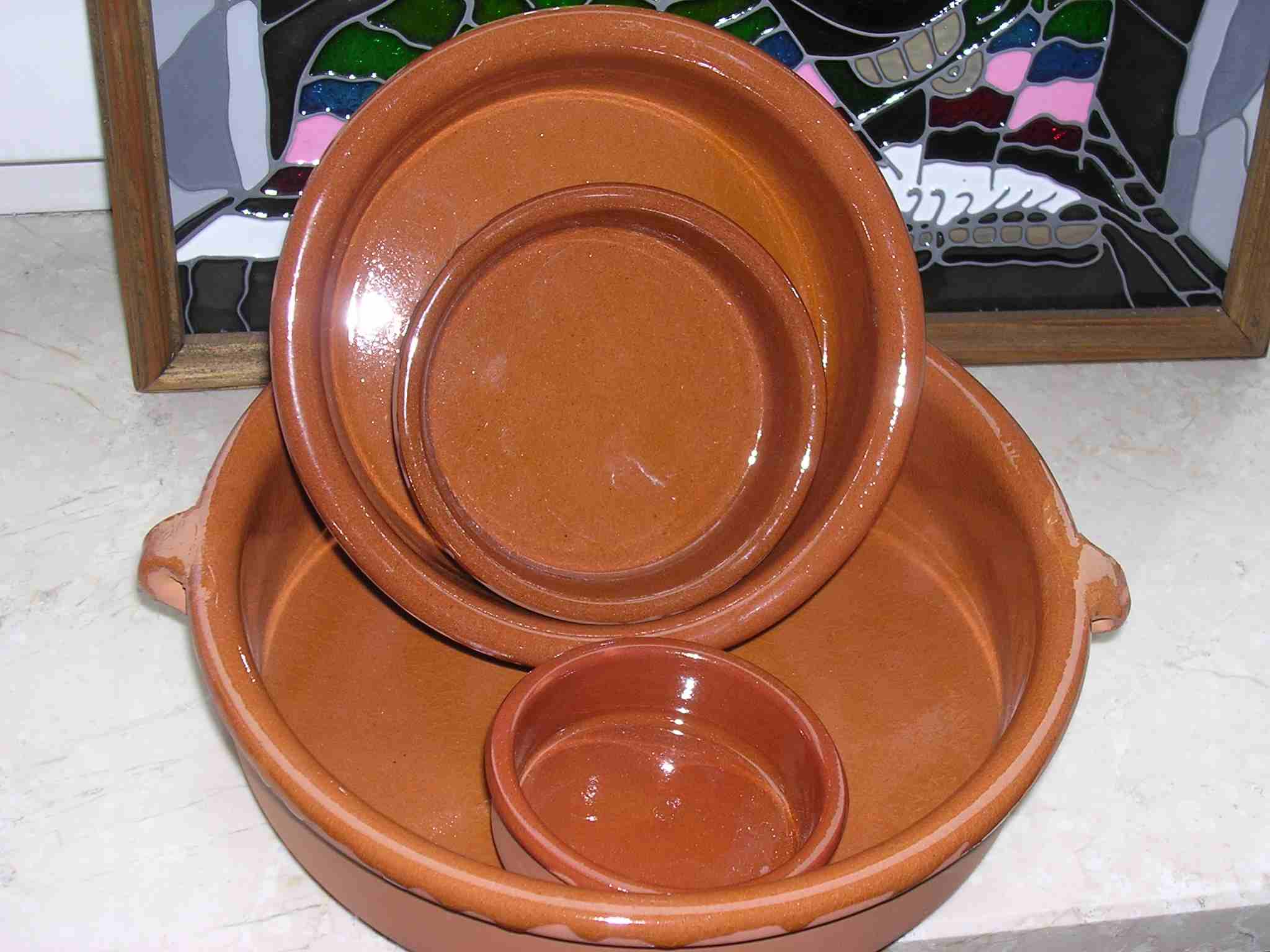 Cazuela Española, spanische Tonschale, 11,5 cm Ø