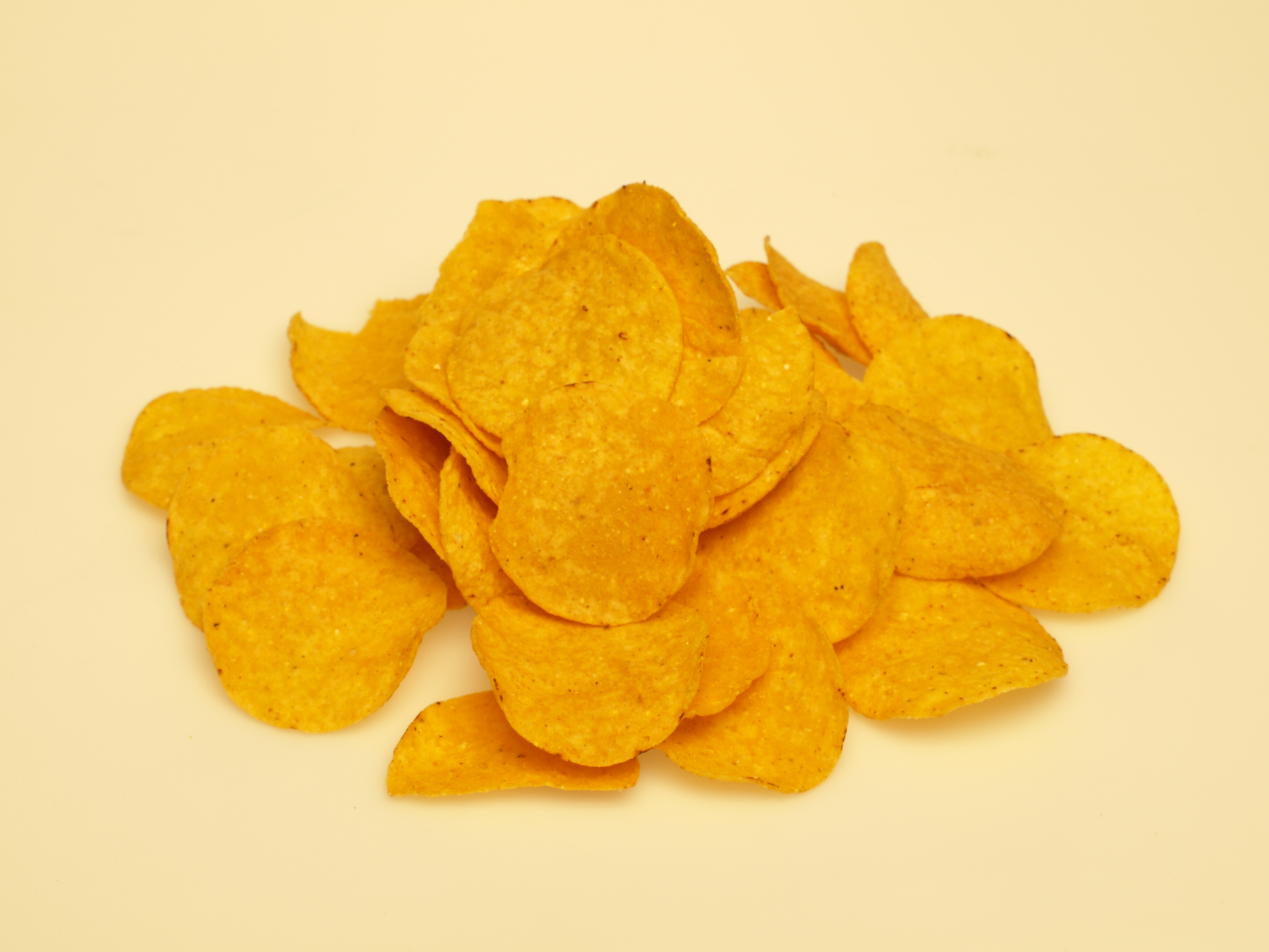 Tortilla Chips, rund, gesalzen, 450 g, gentechnikfrei