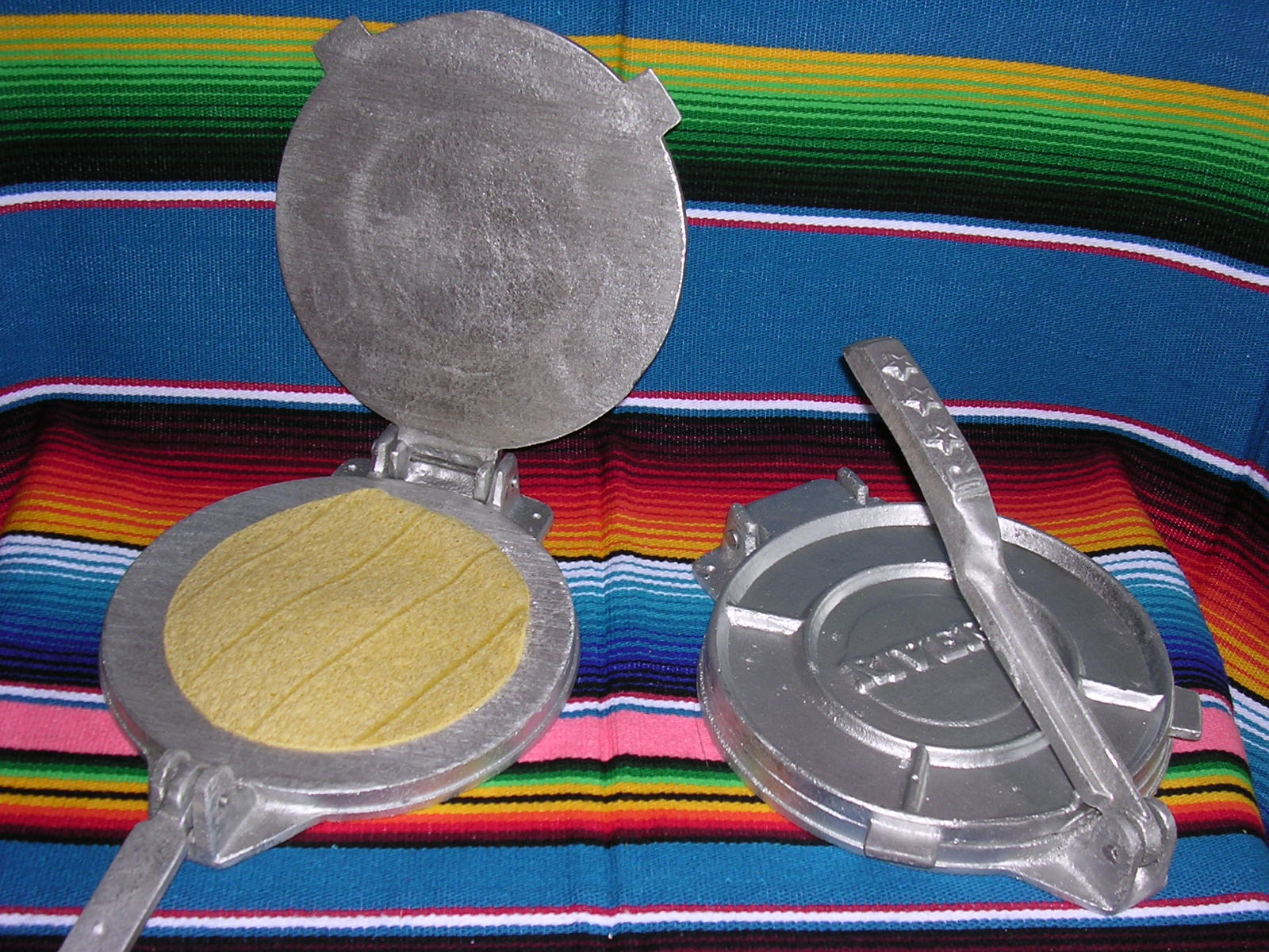 Tortilla-Presse, zur Herstellung Ihrer eigenen Tortillas