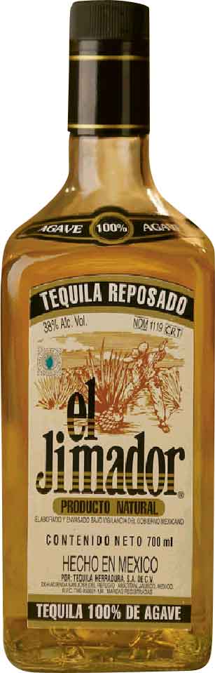 Tequila El Jimador, reposado, 38% Vol