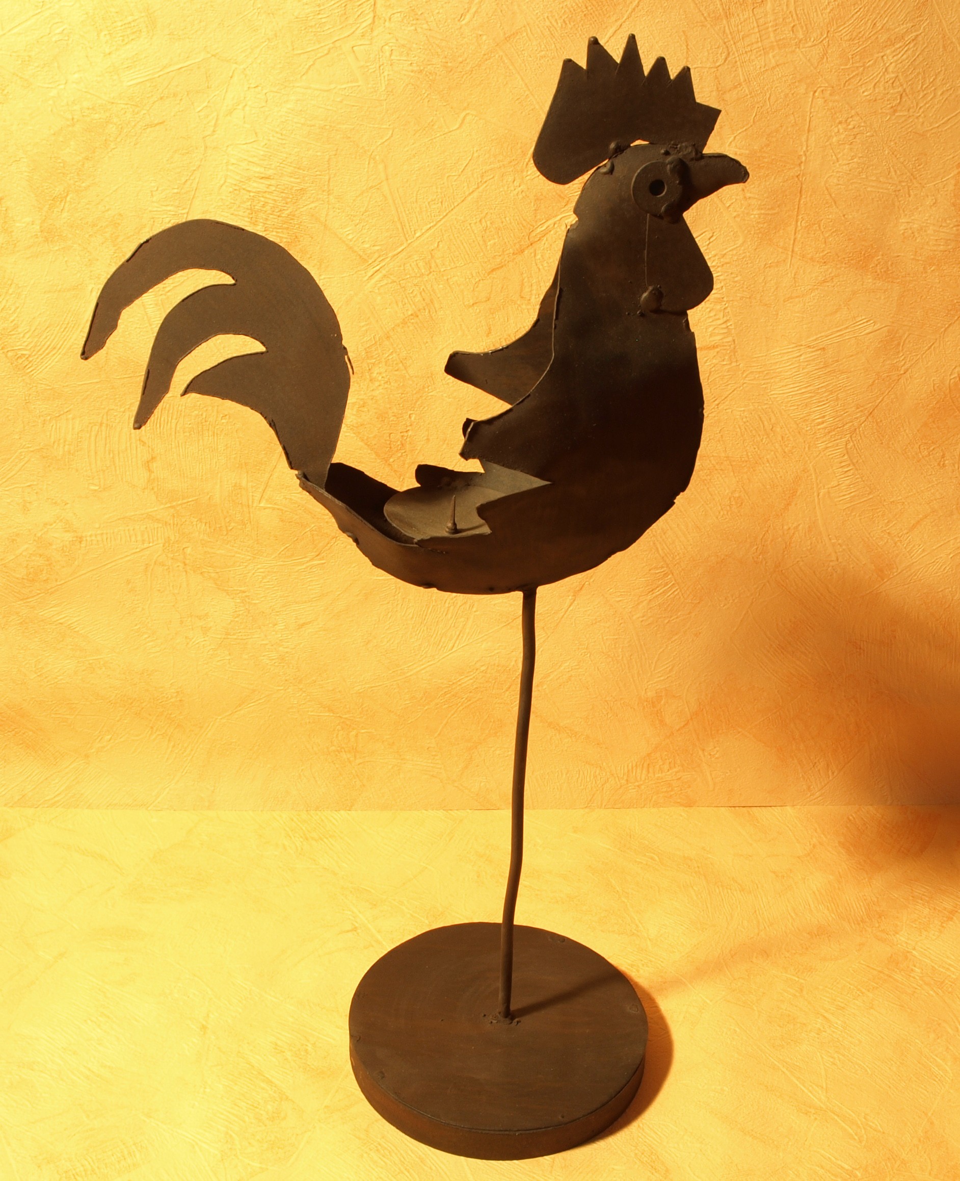 Kerzenständer, Hahn